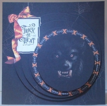 All Hallows Eve - The Day Of The Dead 45 - Pyrimage/Pyramid + Insert & Tag by Hazel Underwood