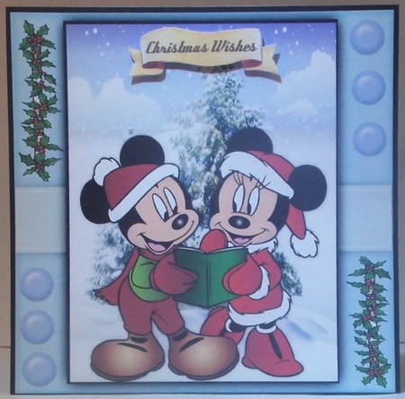 8, Christmas Animals Card Fronts + 2 Inserts by Hazel Underwood