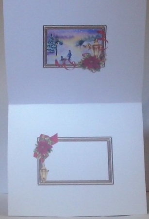 Sleigh ride home insert by Hazel Underwood