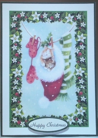 Christmas Kittens by Hazel Underwood