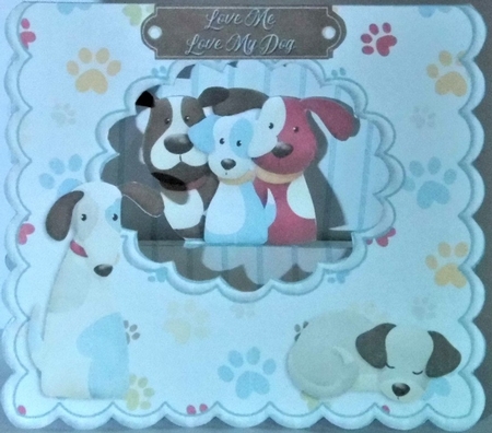 Pawsitivity Scalloped Tent Card Kit by Hazel Underwood