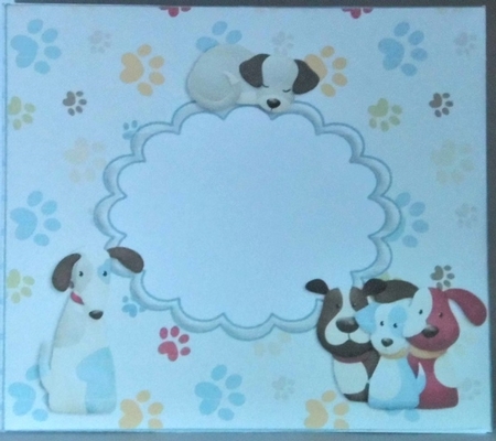 Pawsitivity Scalloped Tent Card Kit by Hazel Underwood
