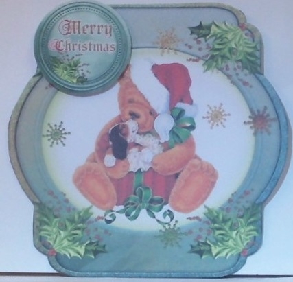 Xmas Card Front #10 by Hazel Underwood