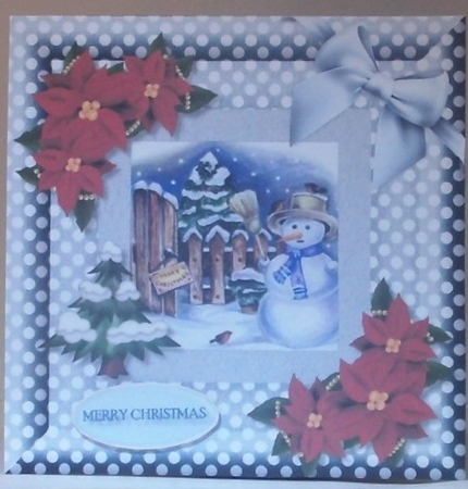 Cute Snowman by Hazel Underwood