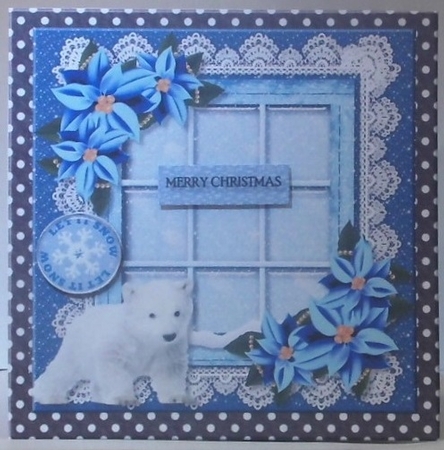Cute  Ice bear Let it Snow by Hazel Underwood