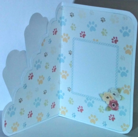 Pawsitivity Scallop Pocket Card Kit by Hazel Underwood