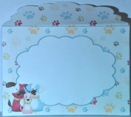 Pawsitivity Scallop Pocket Card Kit by Hazel Underwood
