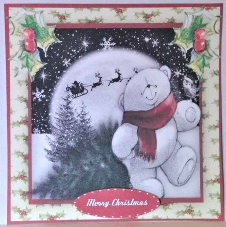 Teds  Christmas Tree by Hazel Underwood