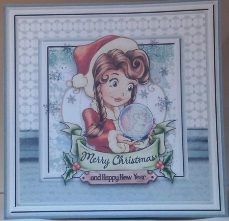 My Christmas Snowball Mini Kit by Hazel Underwood
