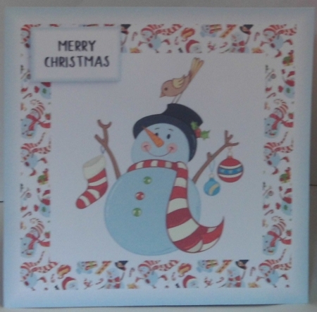 Frosty Snowman Exclusive Bumper Kit by Hazel Underwood