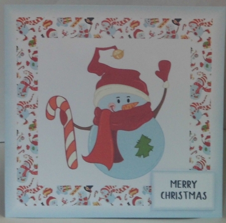 Frosty Snowman Exclusive Bumper Kit by Hazel Underwood