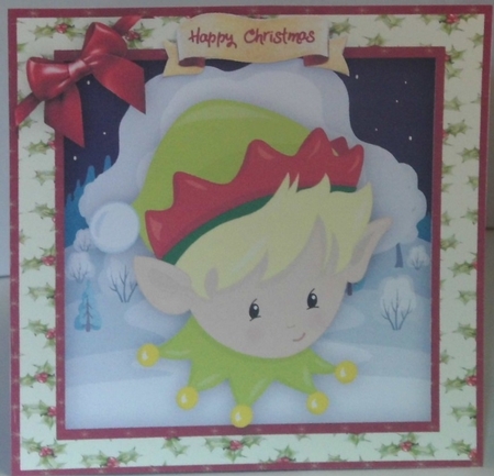 Happy Elf by Hazel Underwood