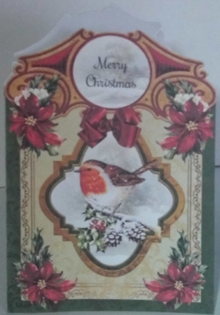 Vintage Christmas Shaped 5x7 Mini Page Kit by Hazel Underwood