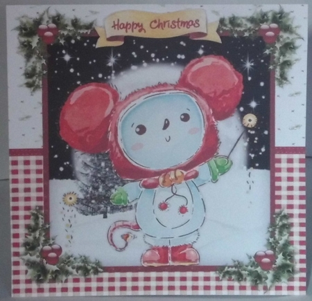 Bear in a Mouse Hat  by Hazel Underwood