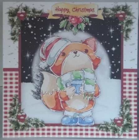 Foxs Cup of Cocoa  by Hazel Underwood
