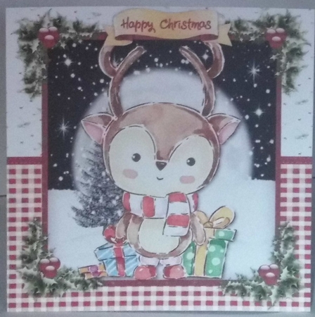 Reindeers Christmas Presents  by Hazel Underwood