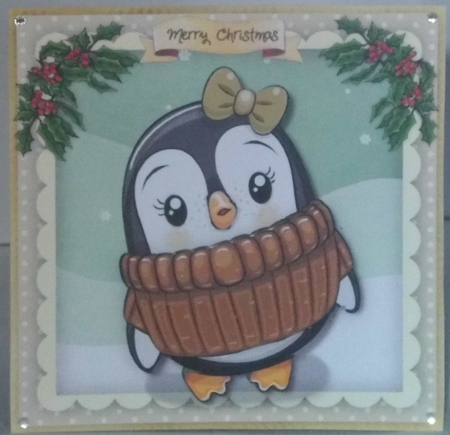 Owl in a Brown  Jumper by Hazel Underwood