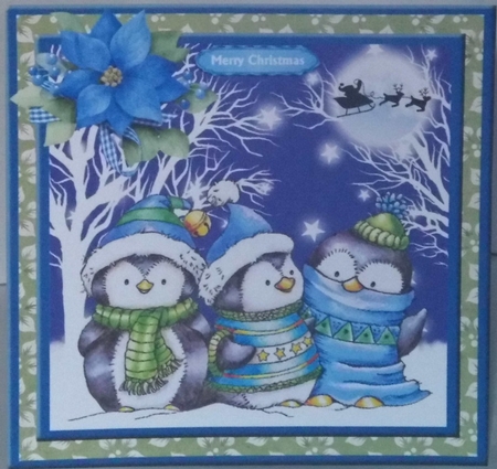 Merry Christmas bumper kit  - Decoupage & Inserts by Hazel Underwood
