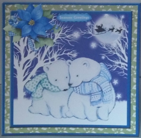 Merry Christmas bumper kit  - Decoupage & Inserts by Hazel Underwood