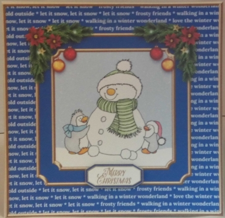 Penguins Playtime - Card One by Hazel Underwood