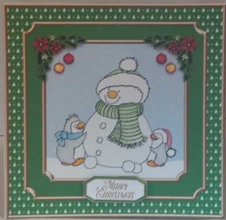 Penguins Playtime - Card Two by Hazel Underwood