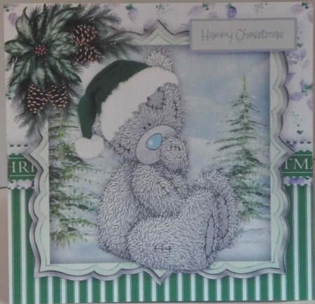 Teds Christmas Hat by Hazel Underwood