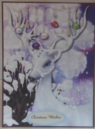  2 A5 Christmas Card Toppers by Hazel Underwood