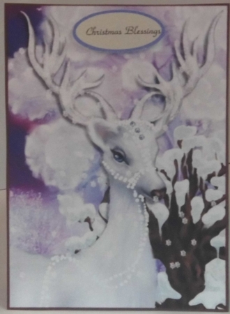  2 A5 Christmas Card Toppers by Hazel Underwood