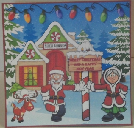Mr and mrs Claus by Hazel Underwood