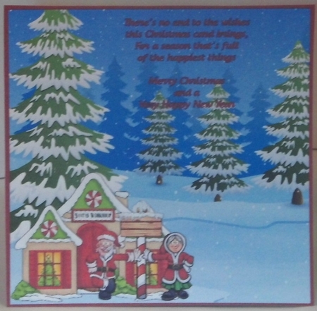 Mr and mrs Claus insert by Hazel Underwood