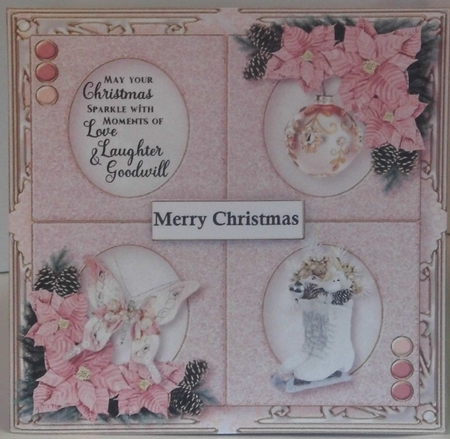 Rose Christmas 1  by Hazel Underwood