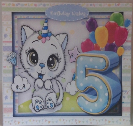 Happy 5th Birthday , Boy by Hazel Underwood