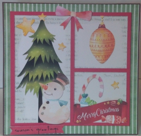Christmas Quick Card 25 by Hazel Underwood