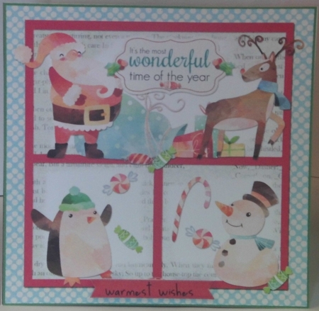 Christmas Quick Card 26 by Hazel Underwood