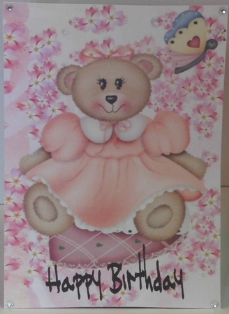 Teddy  Birthday by Hazel Underwood