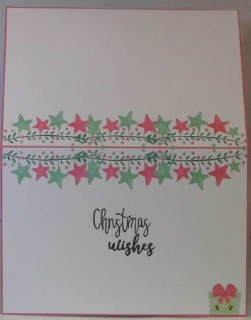 A5 CUTE REINDEERS INSERT by Hazel Underwood