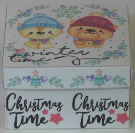 GIFT BOX - CHRISTMAS ANIMALS by Hazel Underwood