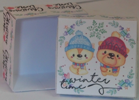 GIFT BOX - CHRISTMAS ANIMALS by Hazel Underwood