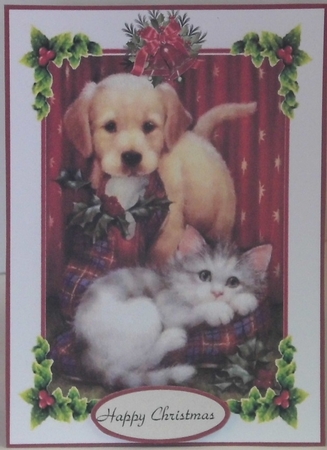Furry Friends at Christmas by Hazel Underwood