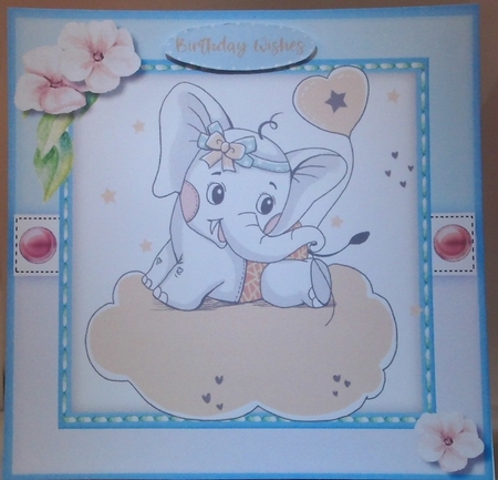 Ellie on a Cloud  by Hazel Underwood