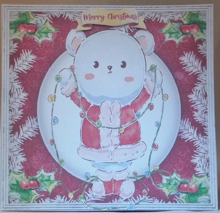 Pola Bears Christmas Lights  by Hazel Underwood