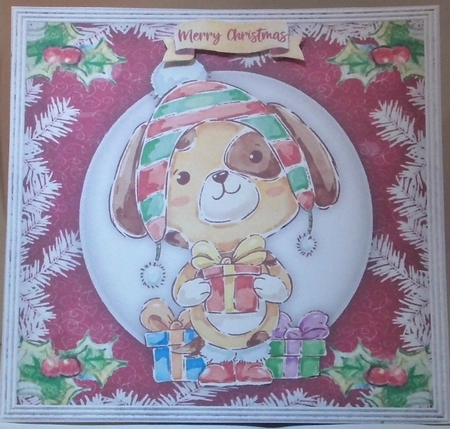 Puppys Christmas Presents by Hazel Underwood