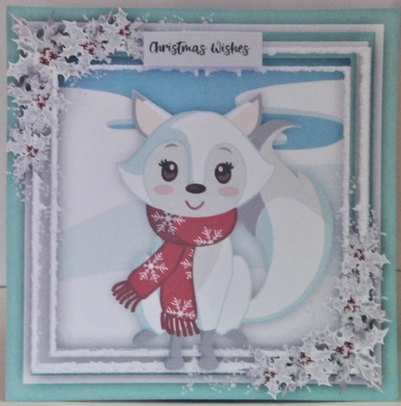 Fox in a Wooly Hat  by Hazel Underwood