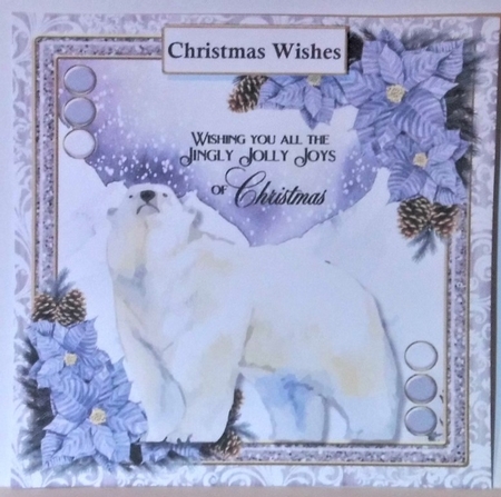 Snowy Christmas 1 by Hazel Underwood