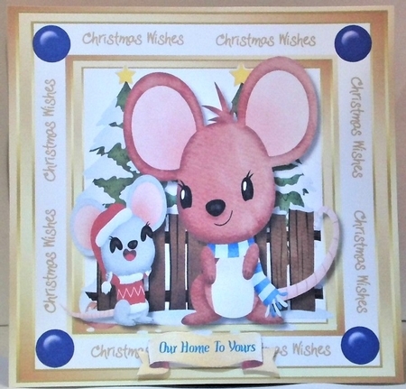 Cute Mousey Pals  by Hazel Underwood
