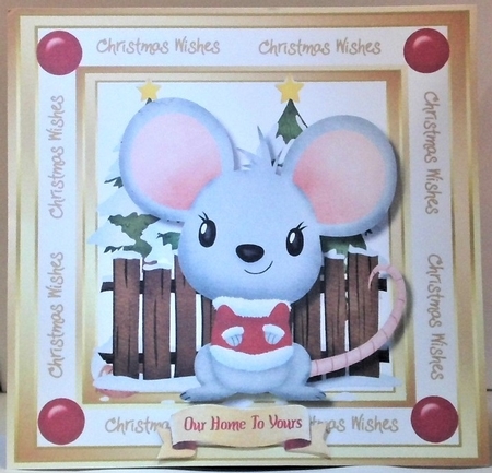 Have a  Mousey Christmas  by Hazel Underwood