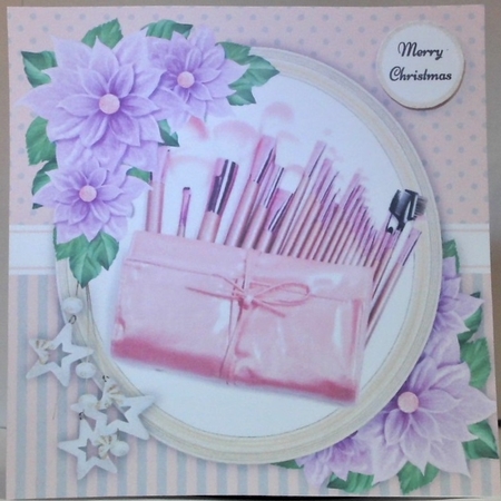 Beautiful Make up Brushes 8x8 by Hazel Underwood