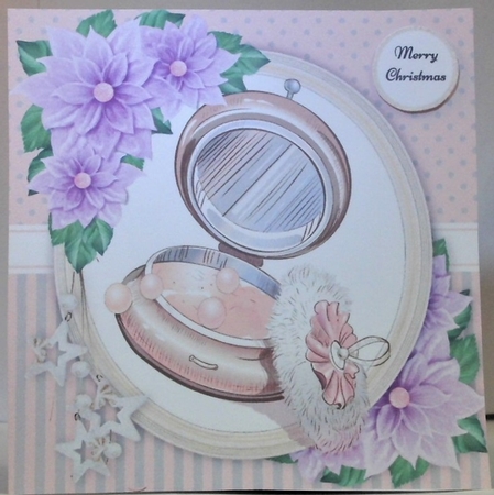 Beautiful Make up Powder 8x8 by Hazel Underwood