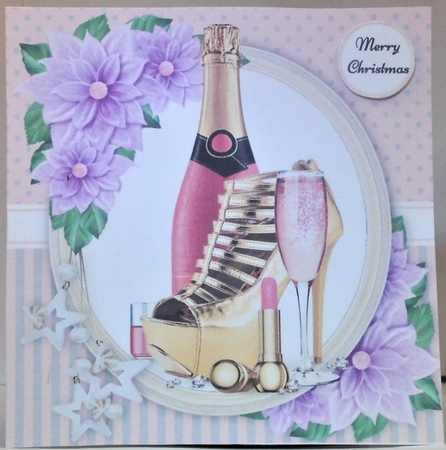 Beautiful Shoes & Make up 8x8 by Hazel Underwood
