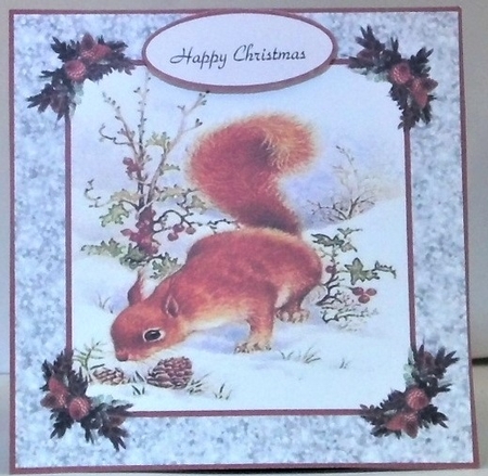 Wildlife Friends at Winter 2 by Hazel Underwood
